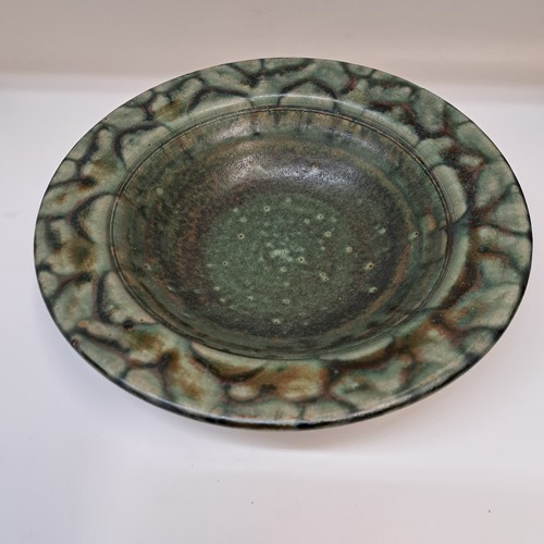 Click to view detail for #251236 Bowl 10x3 Green $22